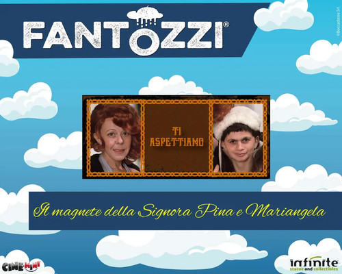 Magnete fantozzi aspettiamo - magnete,